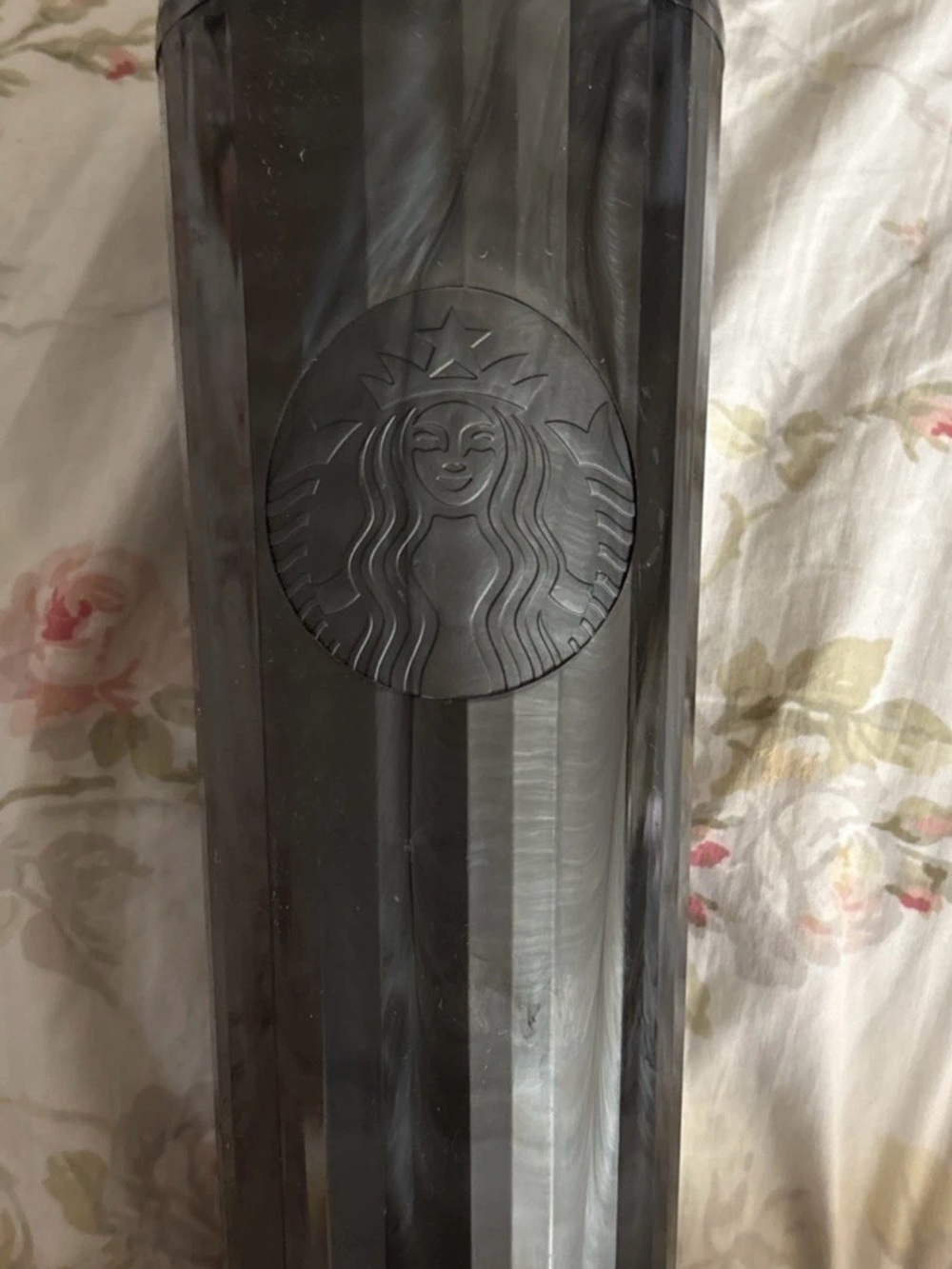 Starbucks Black Embossed Logo Tumbler